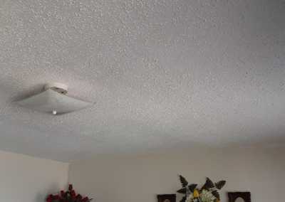 Self Help Housing Reheb and Repair ceiling
